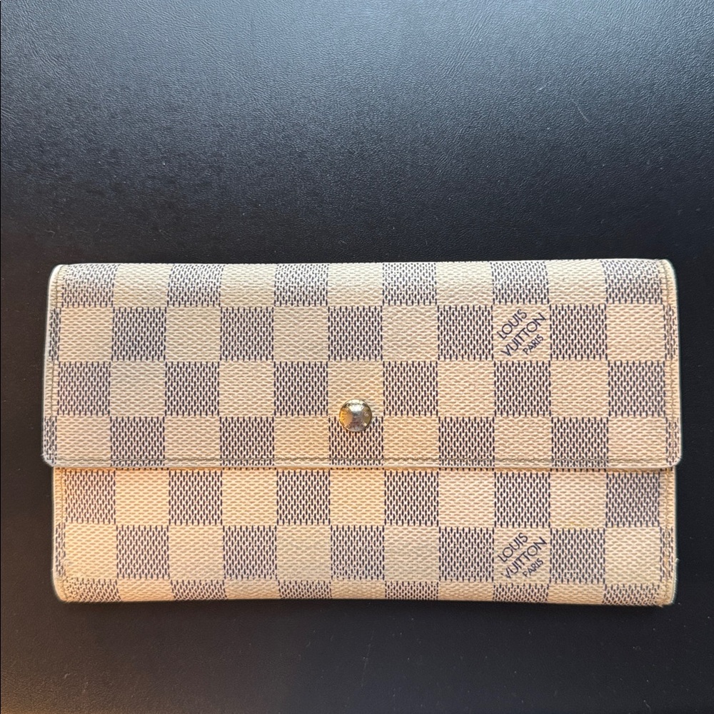 Louis Vuitton Damier Azure Sarah Wallet